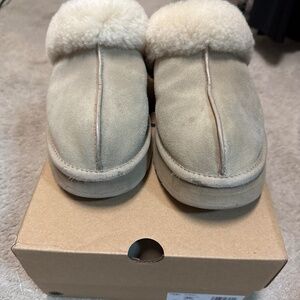 Ugg platform slippers